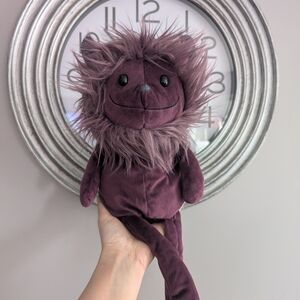 Plush Purple Furry-Lion Stuffed Toy